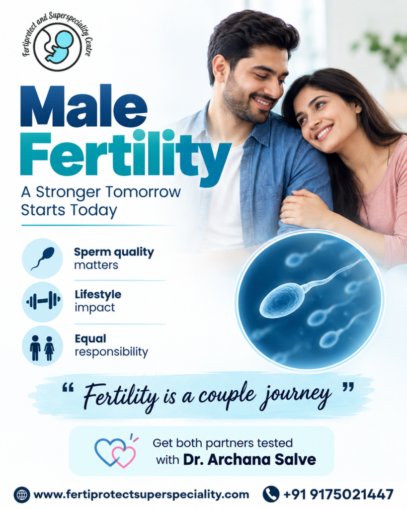 Male fertility awareness Dr Archana Salve, Viman Nagar & Kalyani Nagar