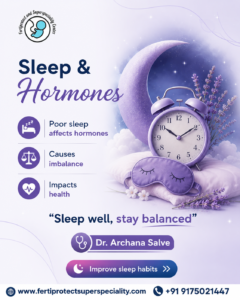 Sleep and hormones awareness by Dr. Archana Salve.