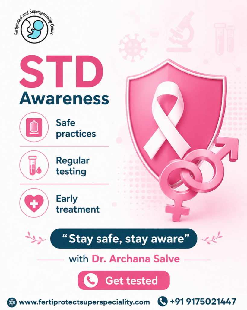 STD awareness tips by Dr. Archana Salve, Best Gynecologist-Obstetrician in Viman Nagar