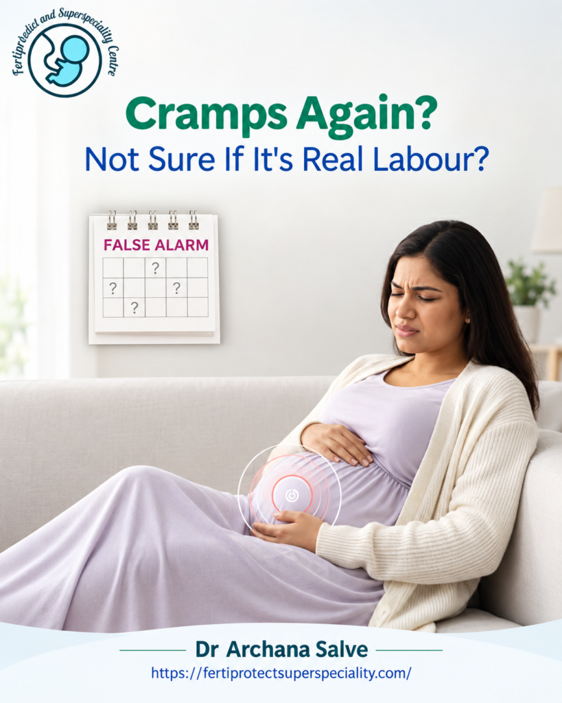 Labour cramps during pregnancy