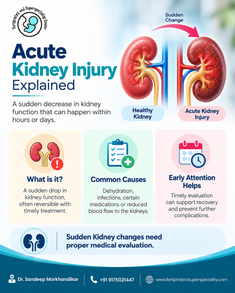 Acute Kidney Injury Explained Infographic