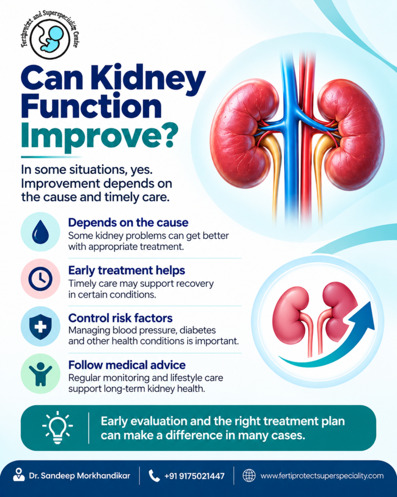 Kidney function improvement
